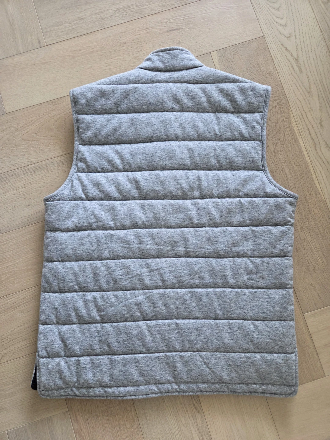 Vince Quilted Vest - Grey - photo 3