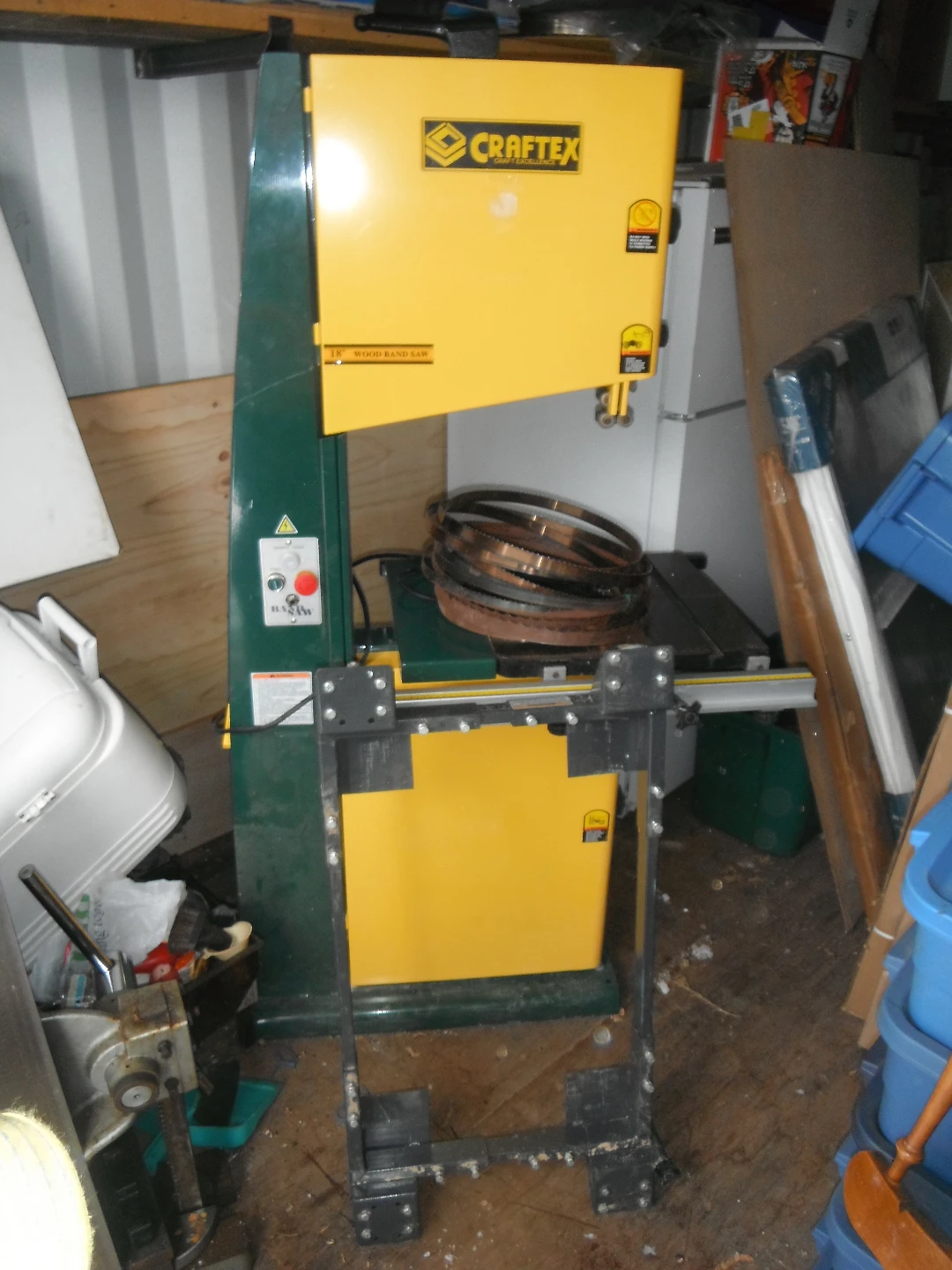 Professional Craftex 18" Wood Working Band Saw Tool