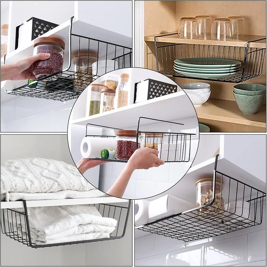 Stackable Wire Storage Basket - photo 2