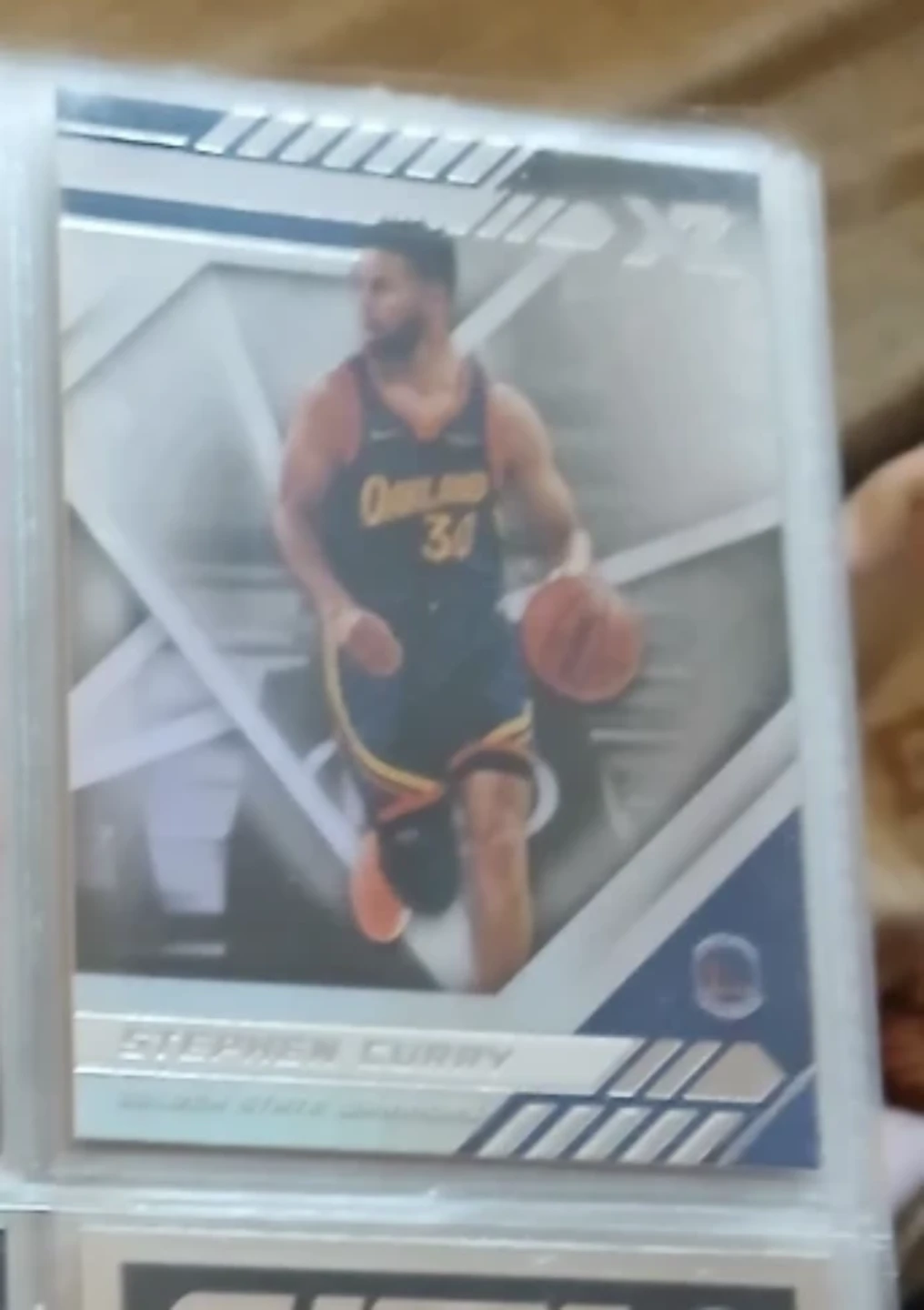 Panini XR Stephen Curry Basketball Card