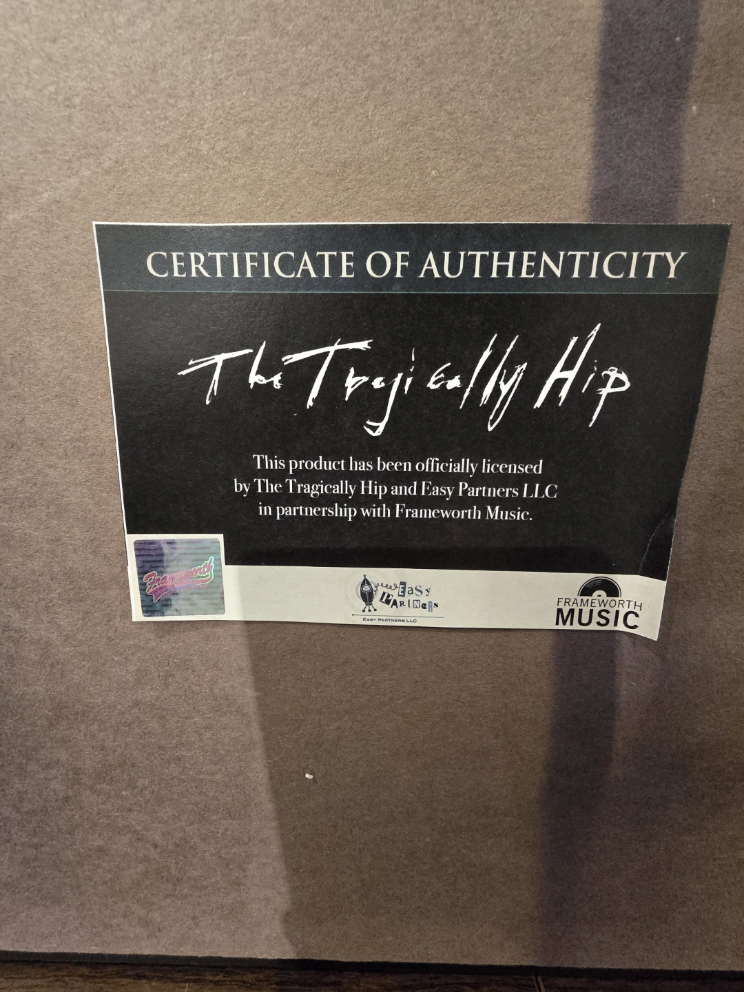 The Tragically Hip Framed Photo - photo 2