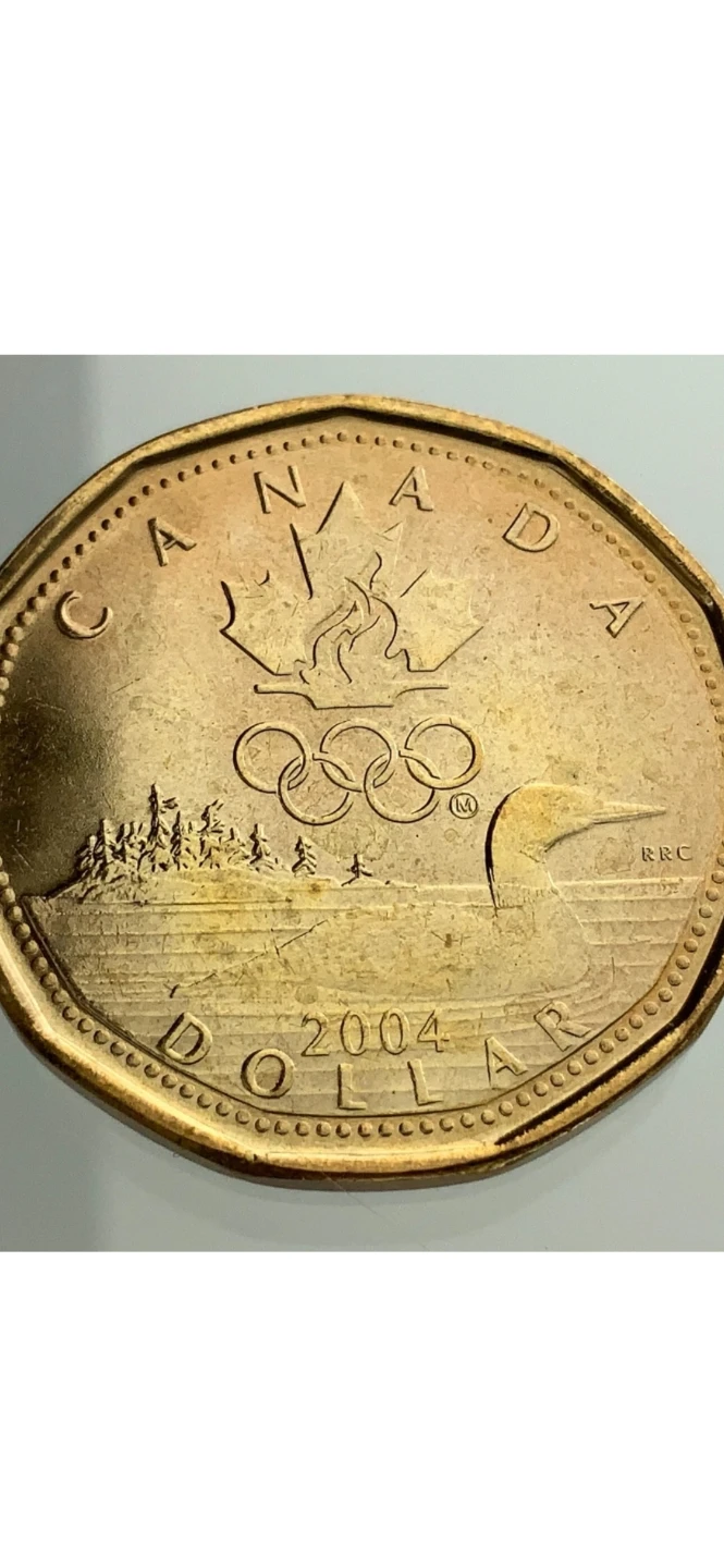 2004 Canadian Olympic Dollar Coin