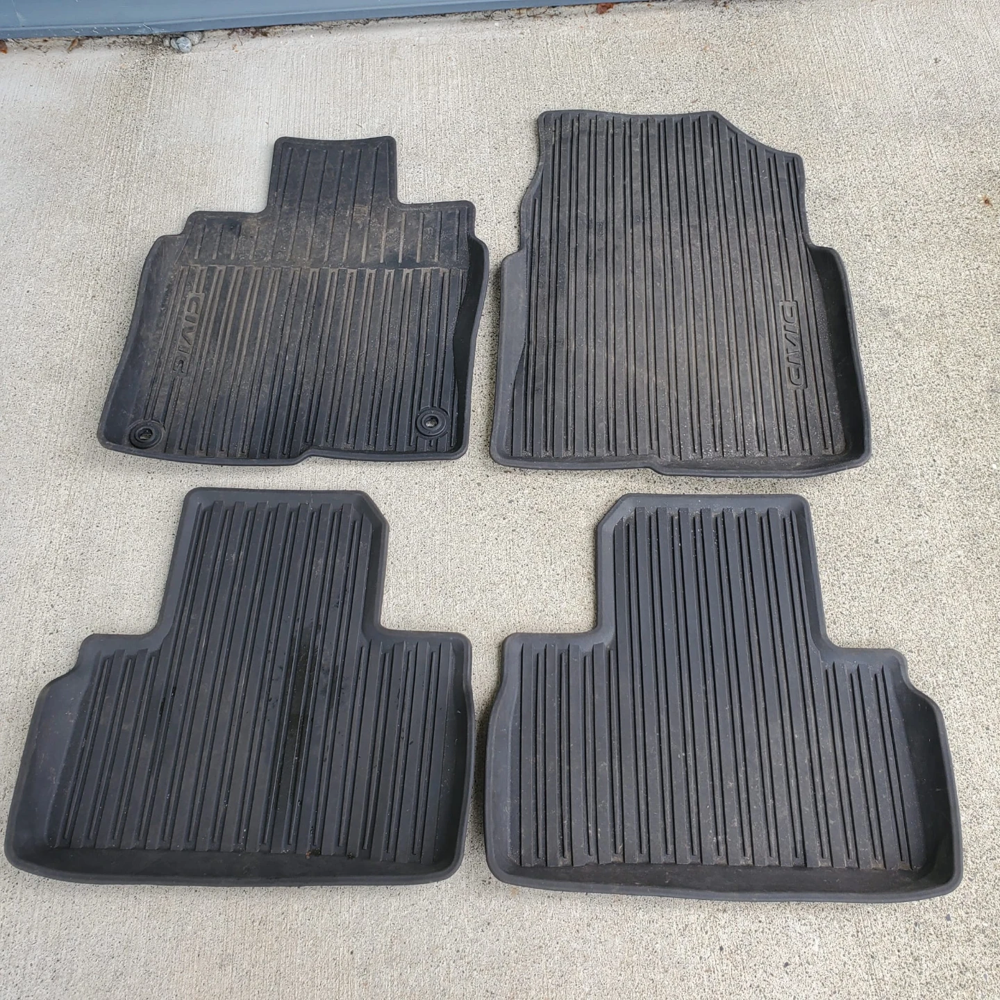 Honda Civic All Weather Floor Mats Set - photo 4