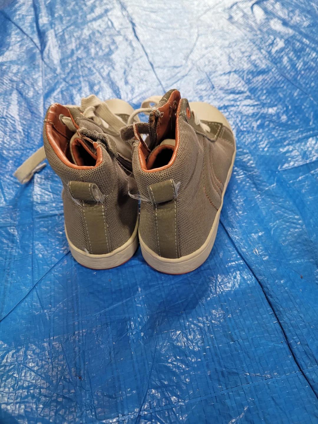 Geox Kids Grey High-Top Sneakers - photo 3