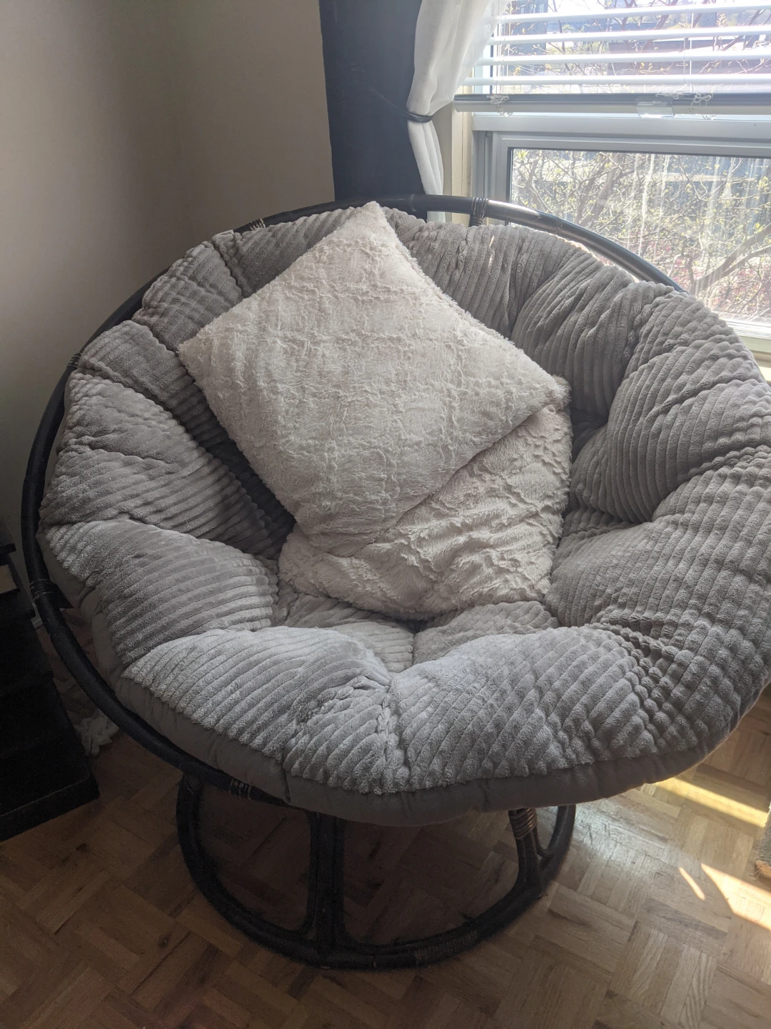 Papasan Chair with Cushions