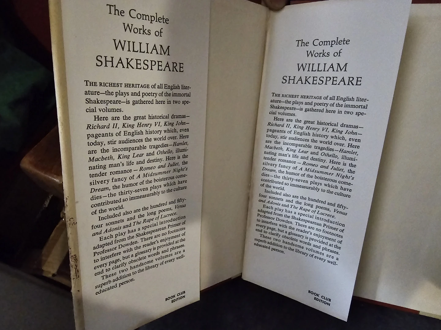 The Complete Works of William Shakespeare - Volumes 1 & 2 - photo 2