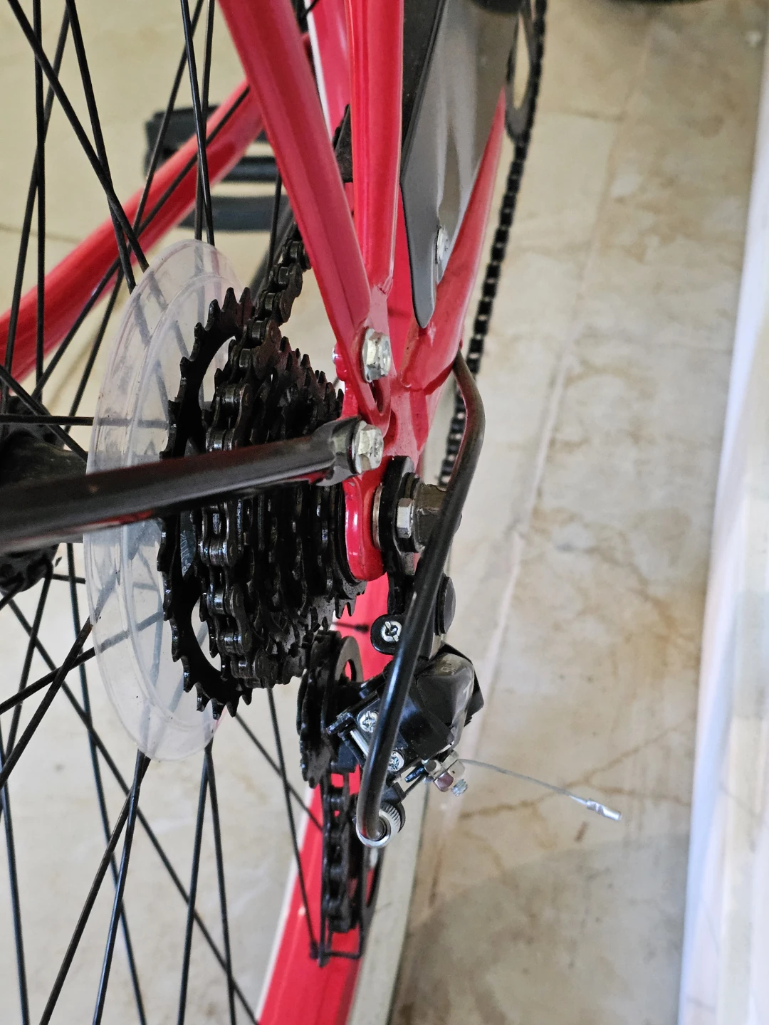 Red Cruiser Bicycle - photo 3