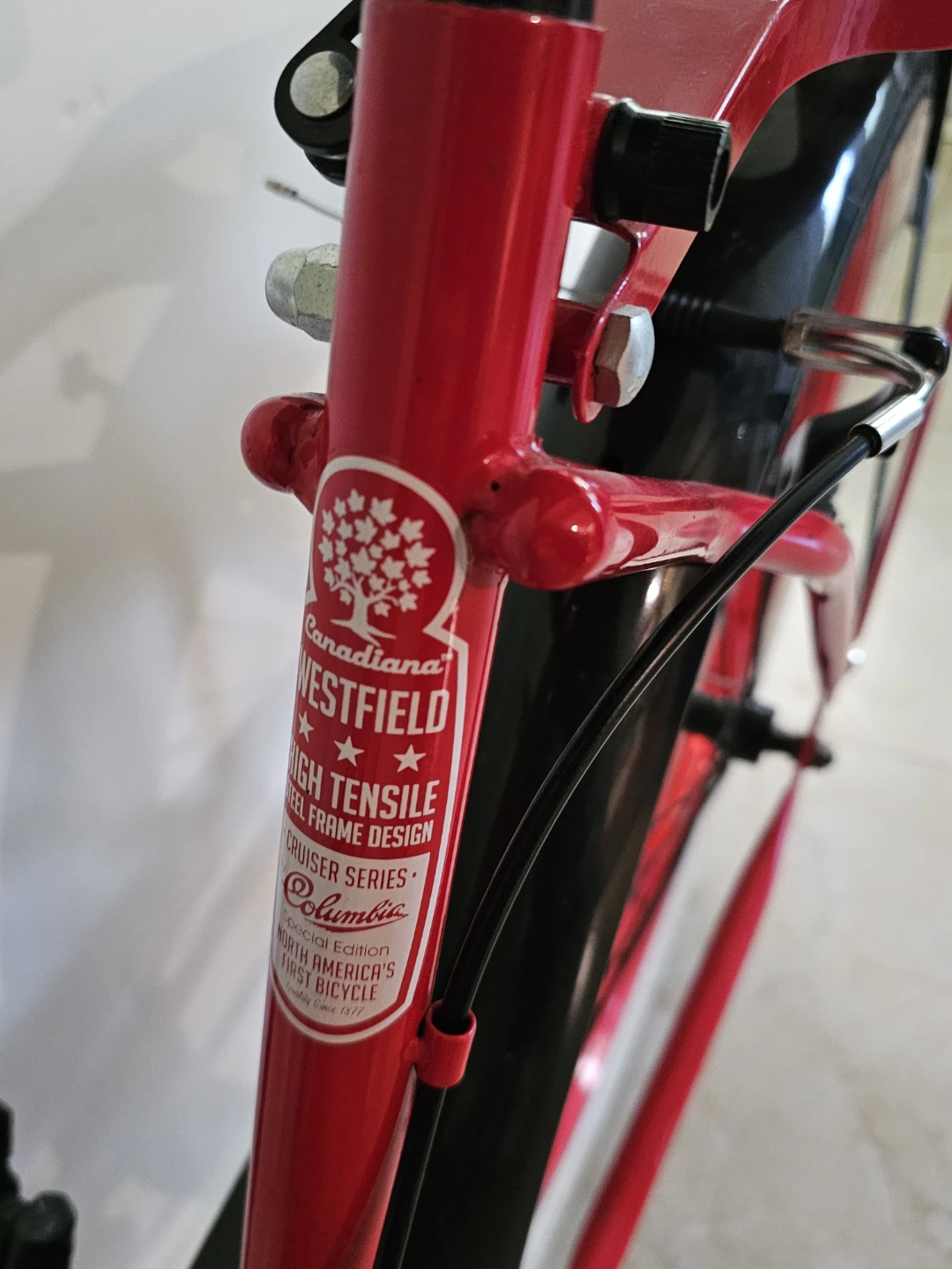Red Cruiser Bicycle - photo 5