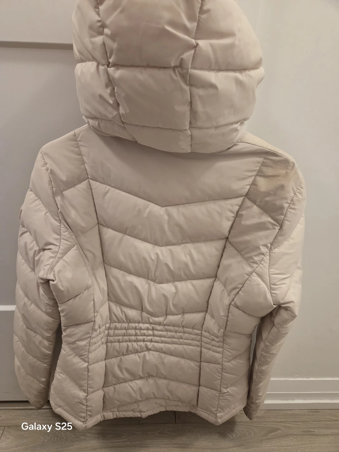 Calvin Klein Puffer Jacket with Hood - Cream - photo 4