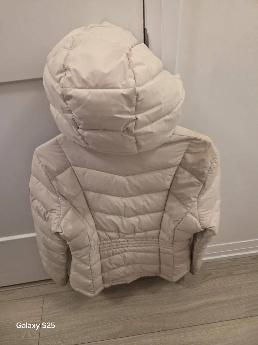 Calvin Klein Puffer Jacket with Hood - Cream - photo 5