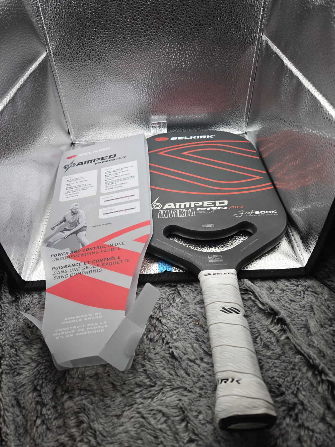 Selkirk Amped Invicta Pro Air Pickleball Paddle - photo 2