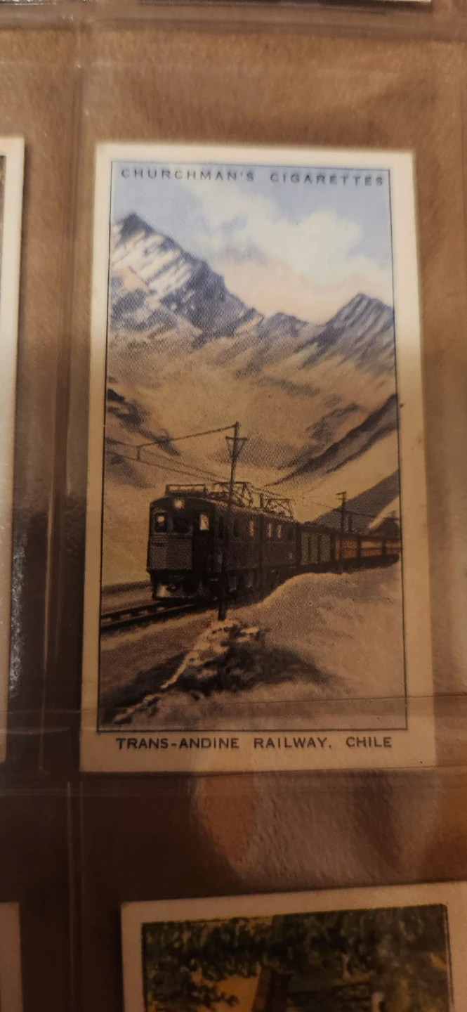 Churchman's Cigarettes - Wonderful Railway Travel Series Cards