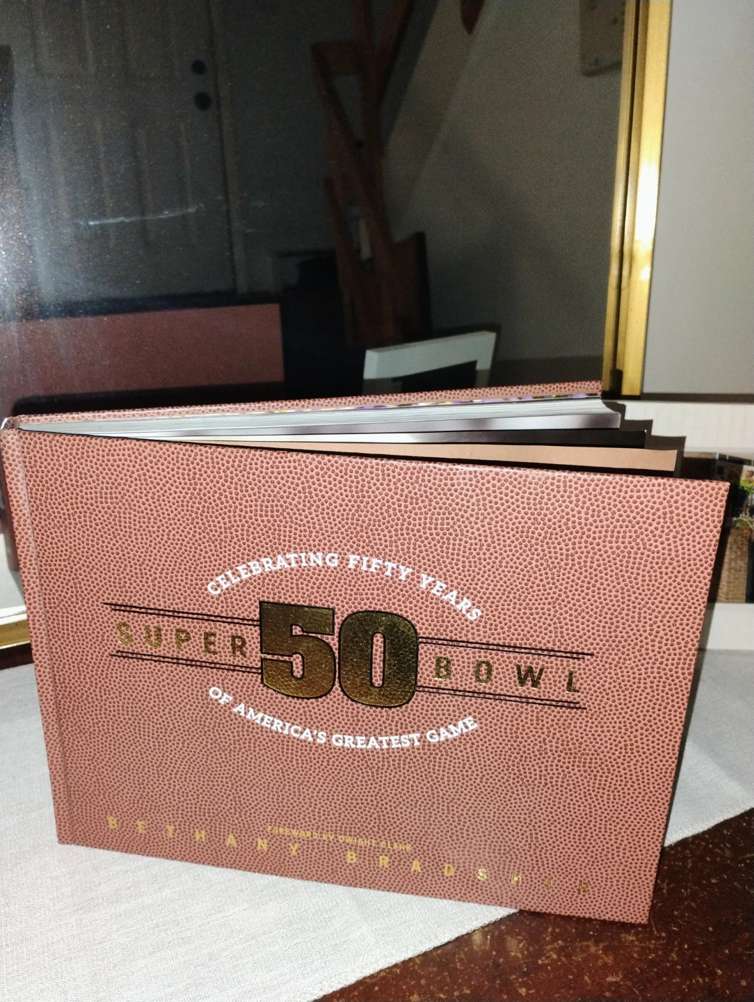 Super Bowl 50: America's Greatest Game Book and Framed Photo