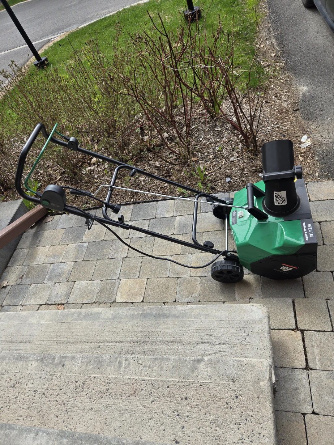 Certified 18" 13.5A Electric Snow Blower - photo 3