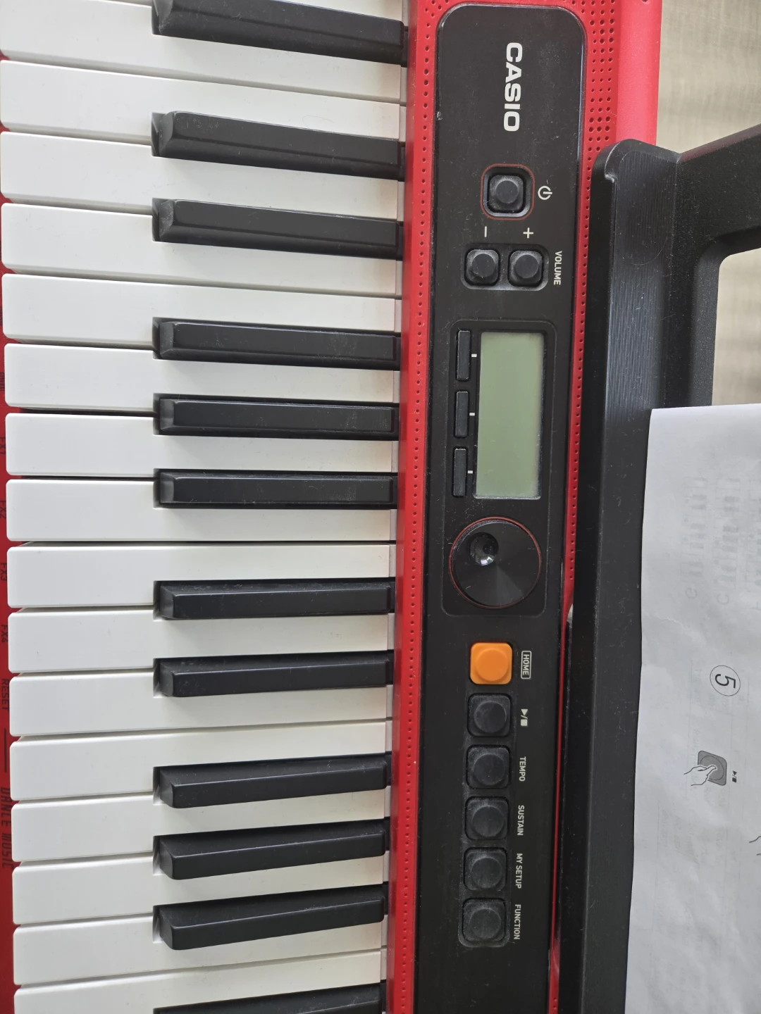 Casio CT-S200 Casiotone Keyboard - Red - photo 3