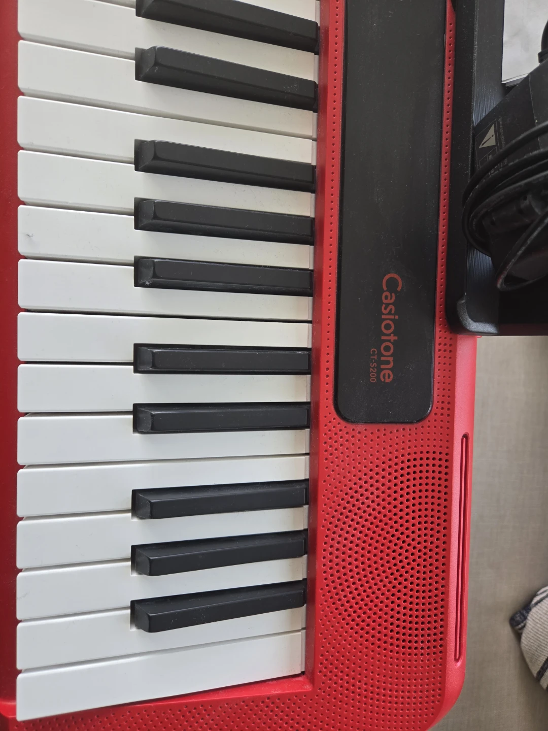 Casio CT-S200 Casiotone Keyboard - Red - photo 4