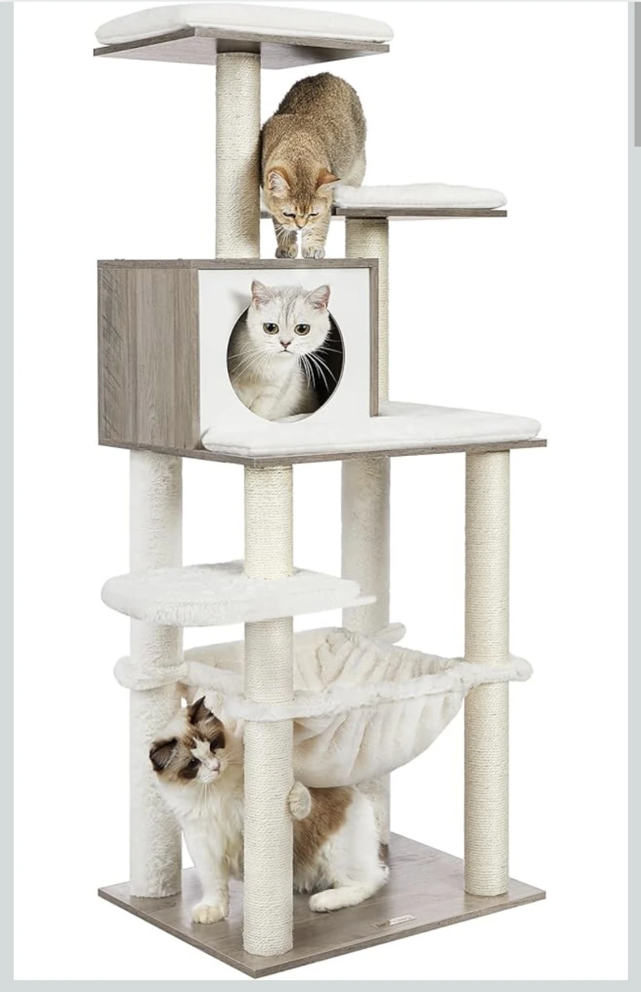 Feandrea Cat Tree for Up to 4 Cats - photo 2