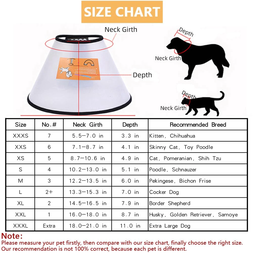 XXL Dog Cone - Pet Recovery Collar - photo 4