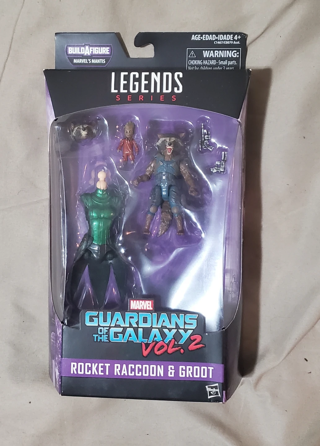 Marvel Legends Rocket Raccoon & Groot Action Figure