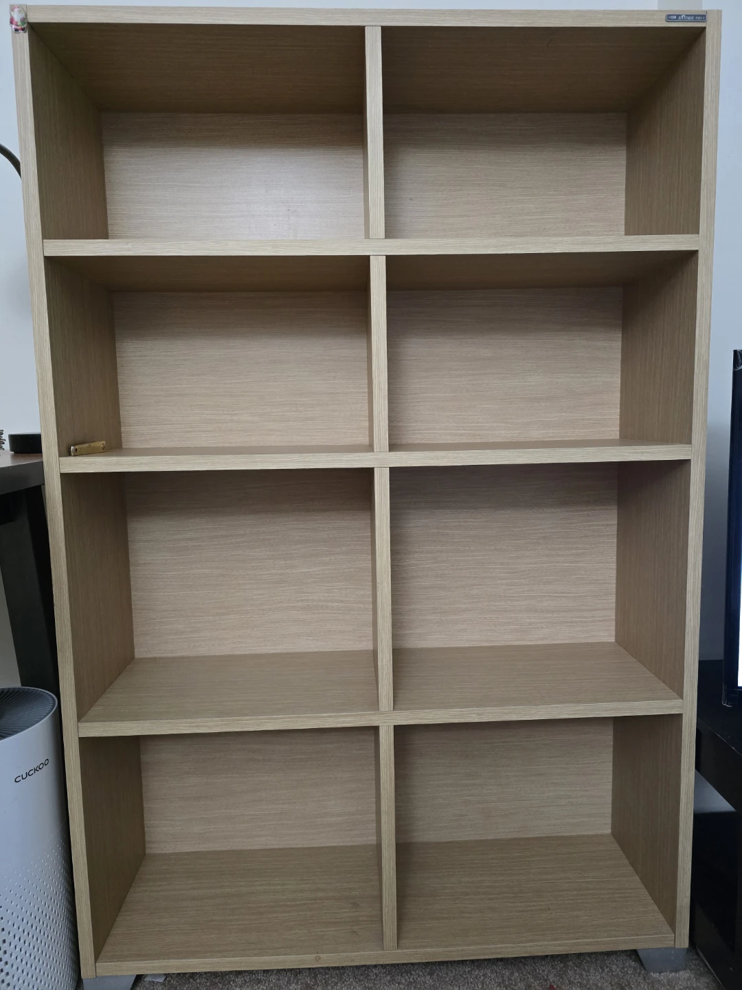 8-Cube Storage Bookshelf