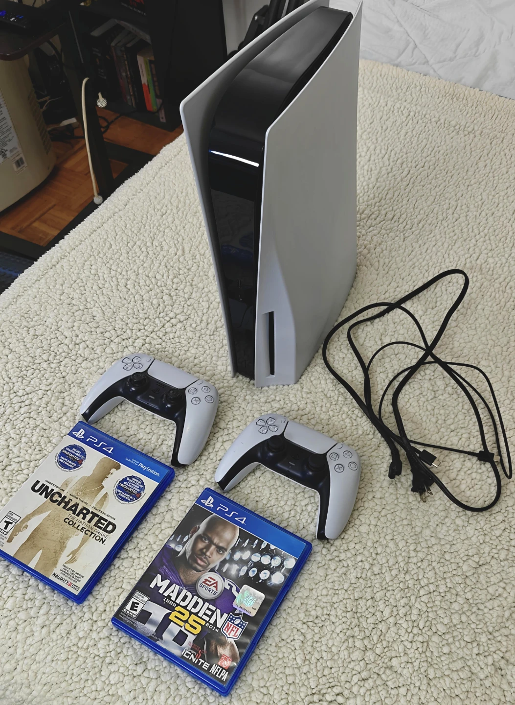 PlayStation 5 Disk Console with 2 Controllers & Games