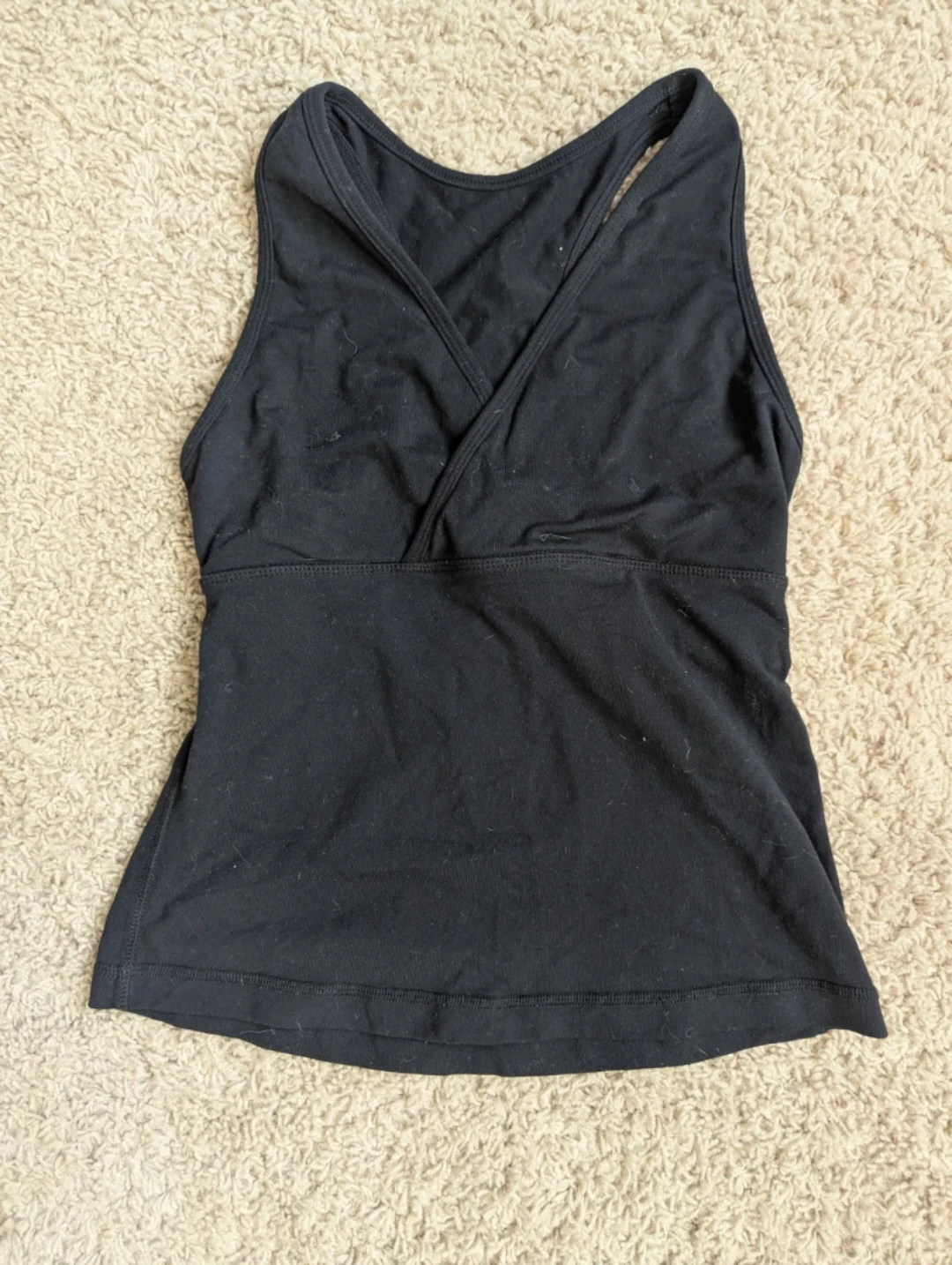 Lululemon Black Tank Top - Racerback