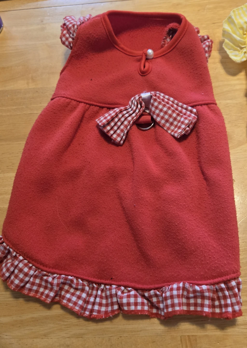 Two Dog Dresses - Red & Yellow - photo 3