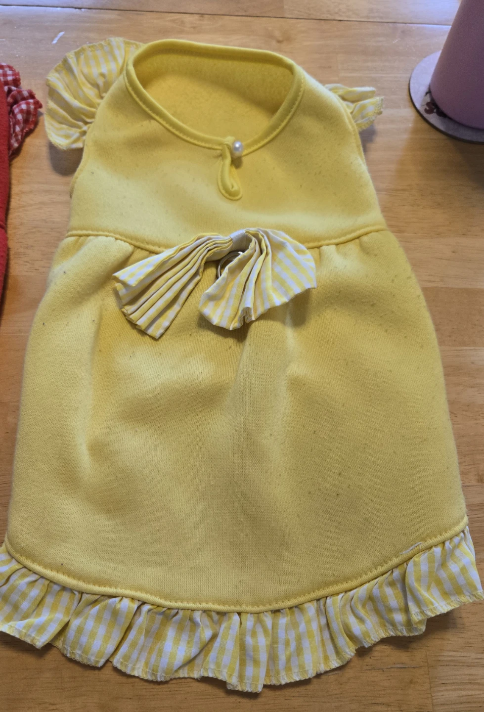 Two Dog Dresses - Red & Yellow - photo 5