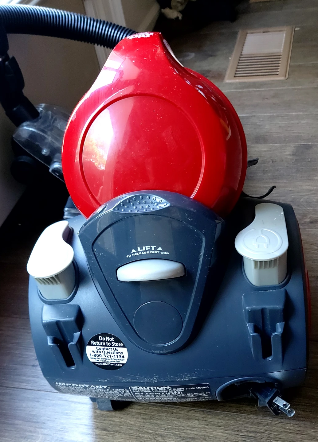 Dirt Devil Power Reach Turbo Bagless Vacuum - photo 5
