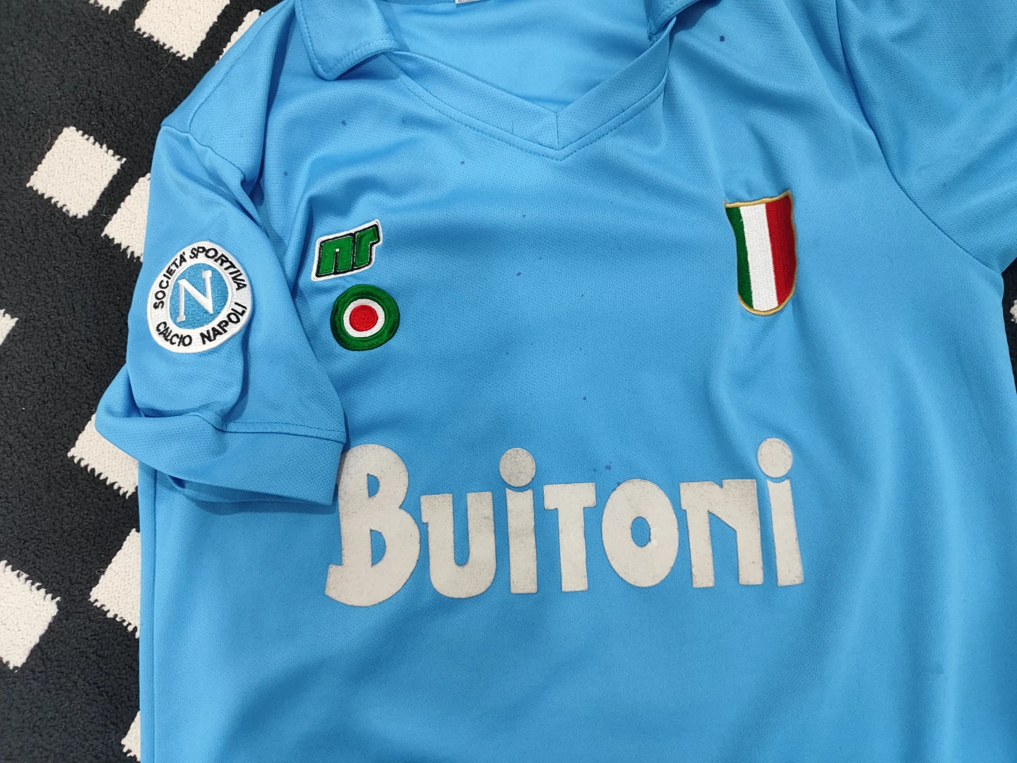 SSC Napoli Maradona #10 "Buitoni" Jersey - photo 3