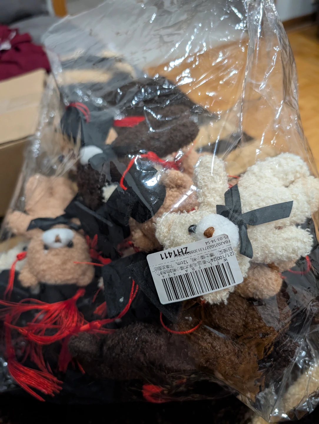 Mini Graduation Teddy Bears - Set of 3 (21 total) - photo 2
