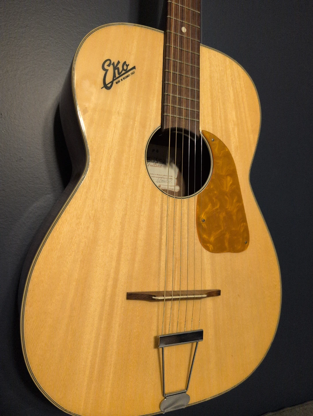 Eko P8 Acoustic Guitar - photo 2