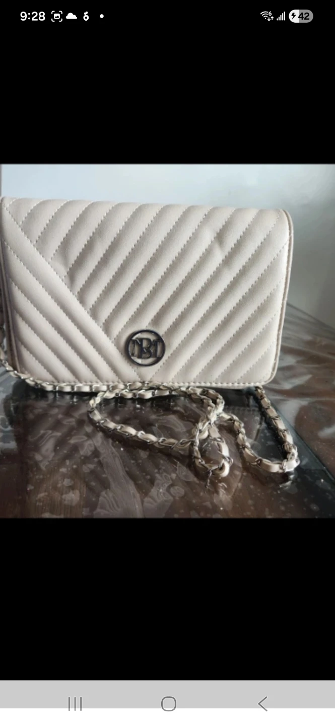 Badgley Mischka Studio Chain Shoulder Bag