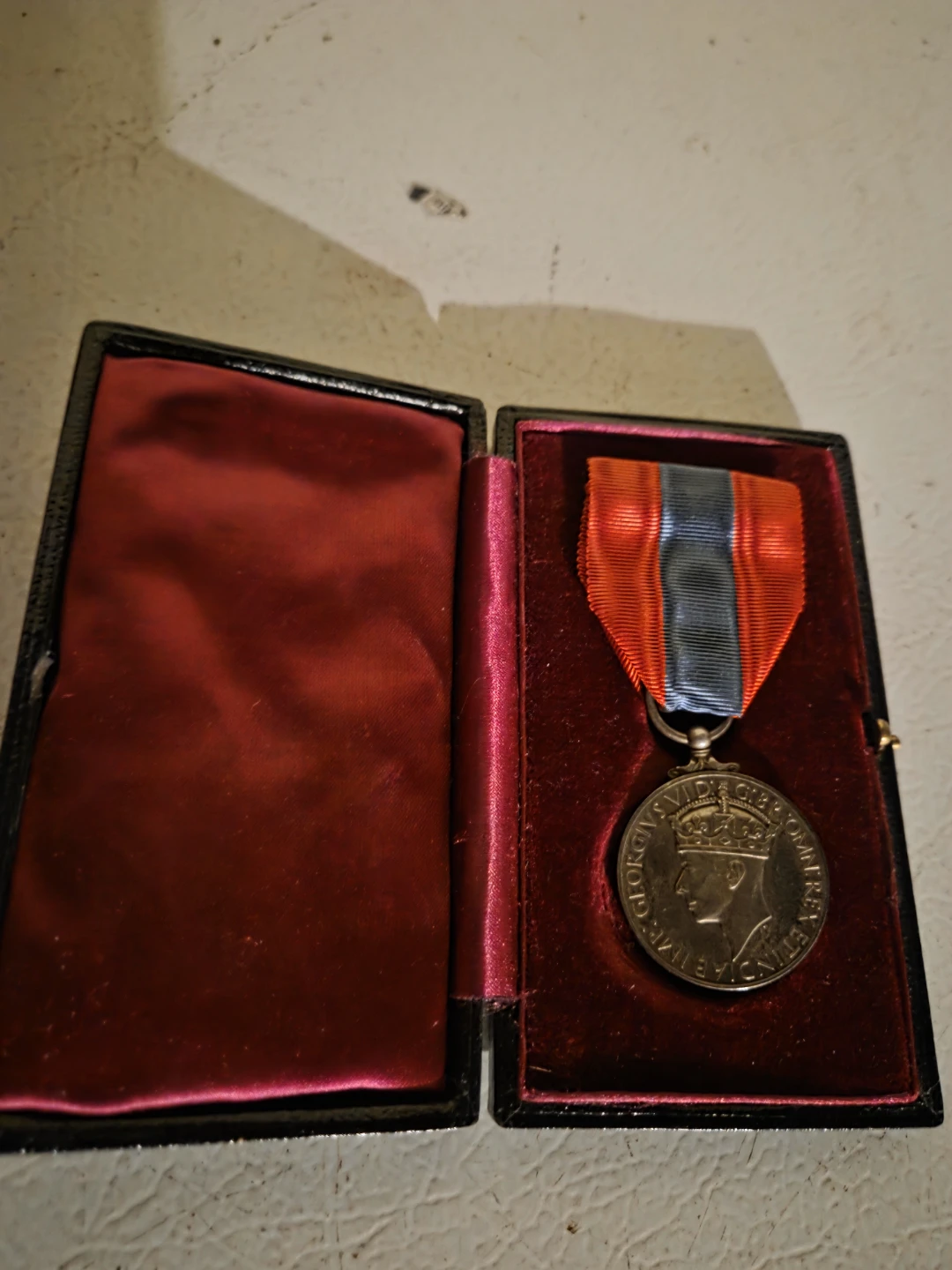 King George VI Coronation Medal with Case