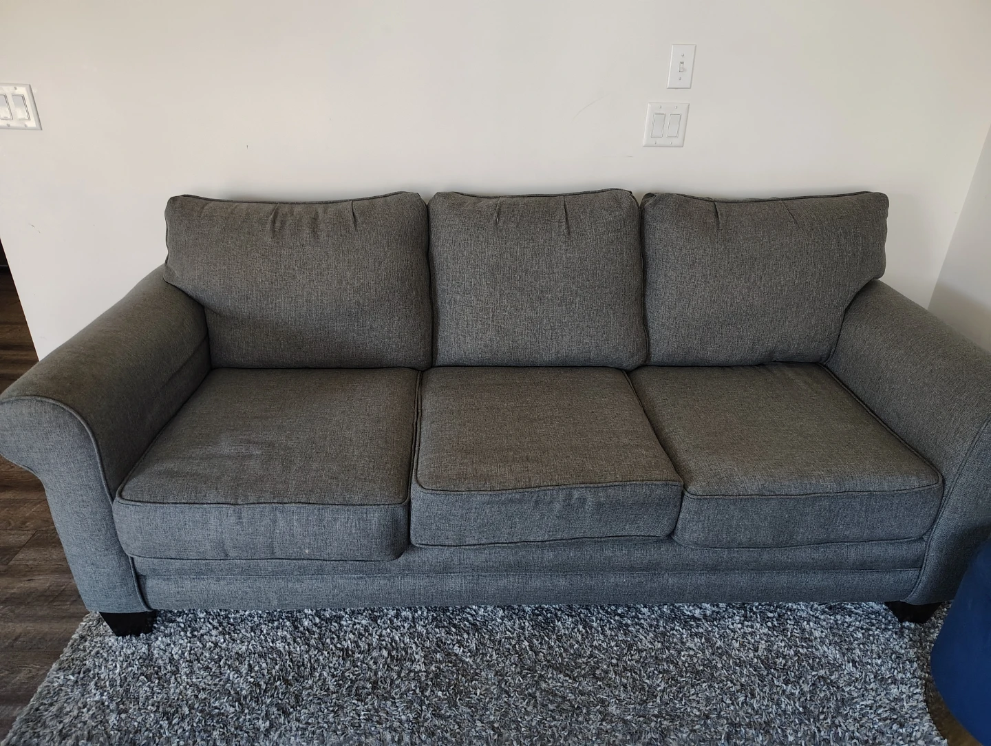 Grey 3-Seater Sofa