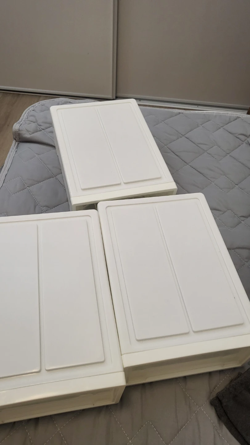 Mini White 3-Drawer Storage Organizer - photo 3