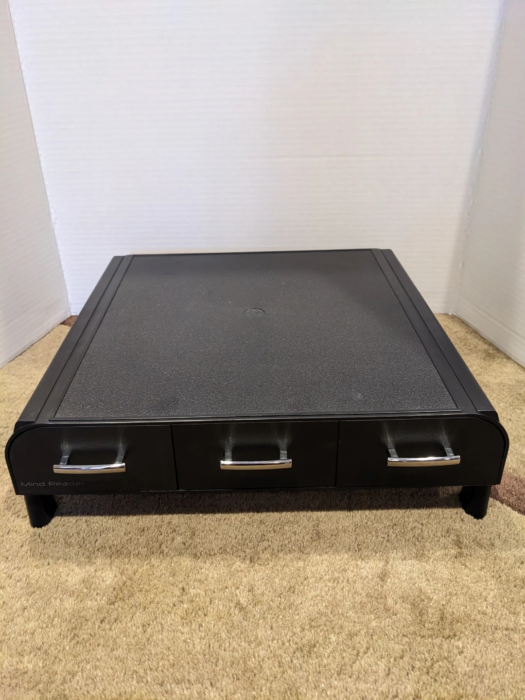 Monitor Riser with 3 Drawers