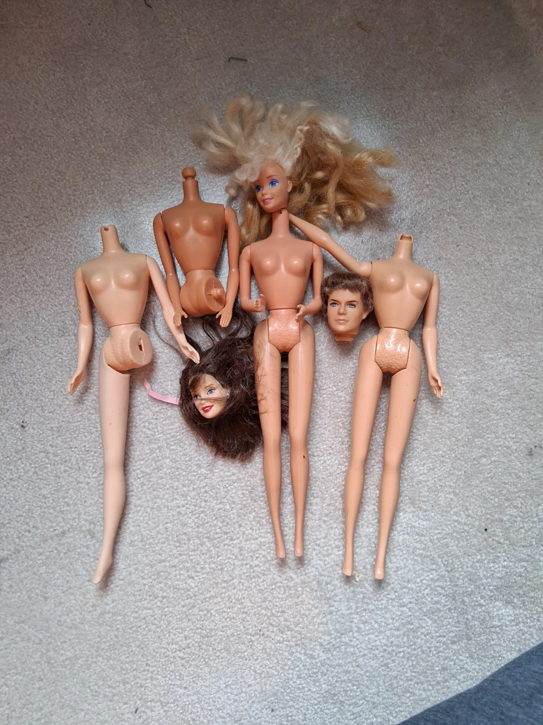 Lot of Barbie Doll Parts