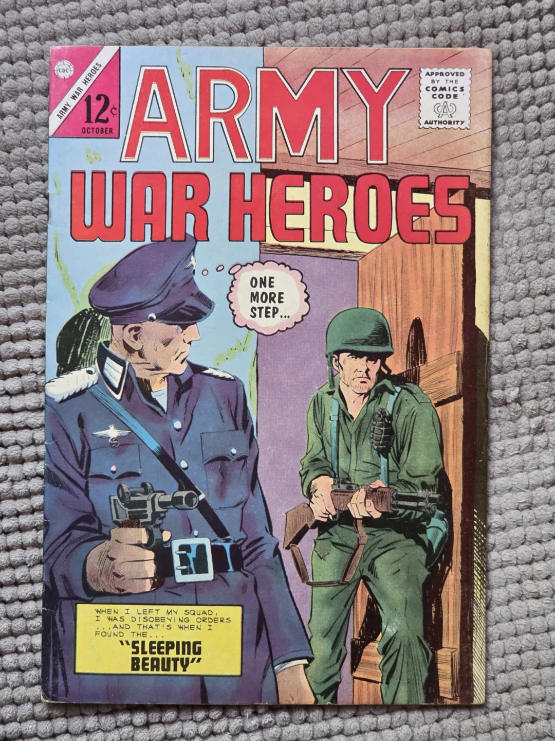 Army War Heroes Comic Book - October