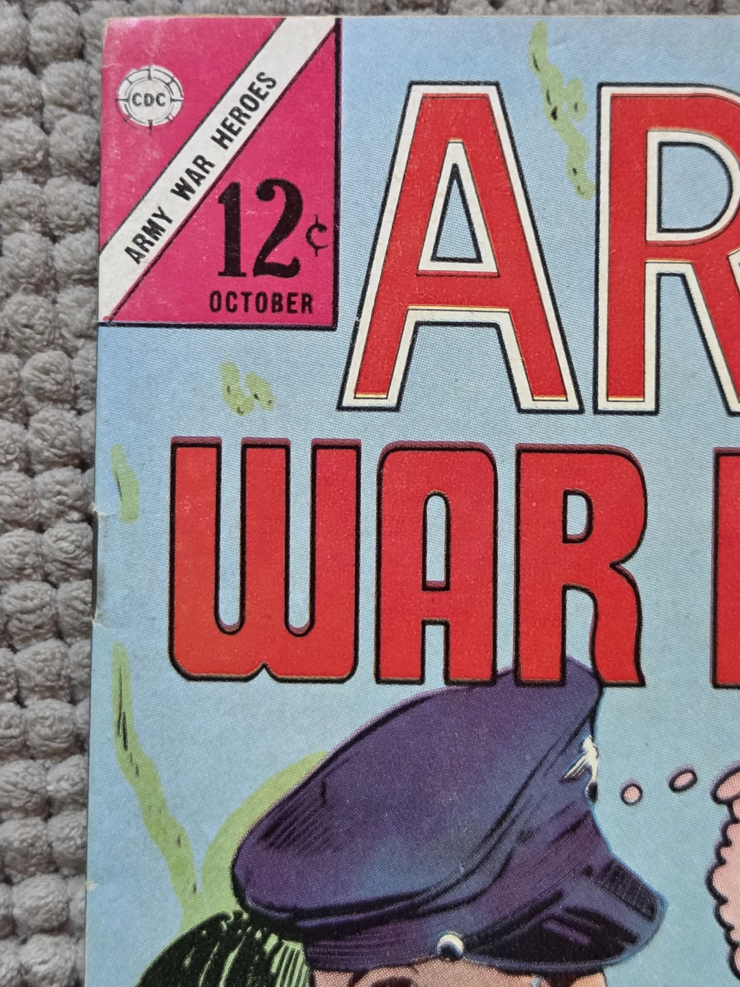 Army War Heroes Comic Book - October - photo 2