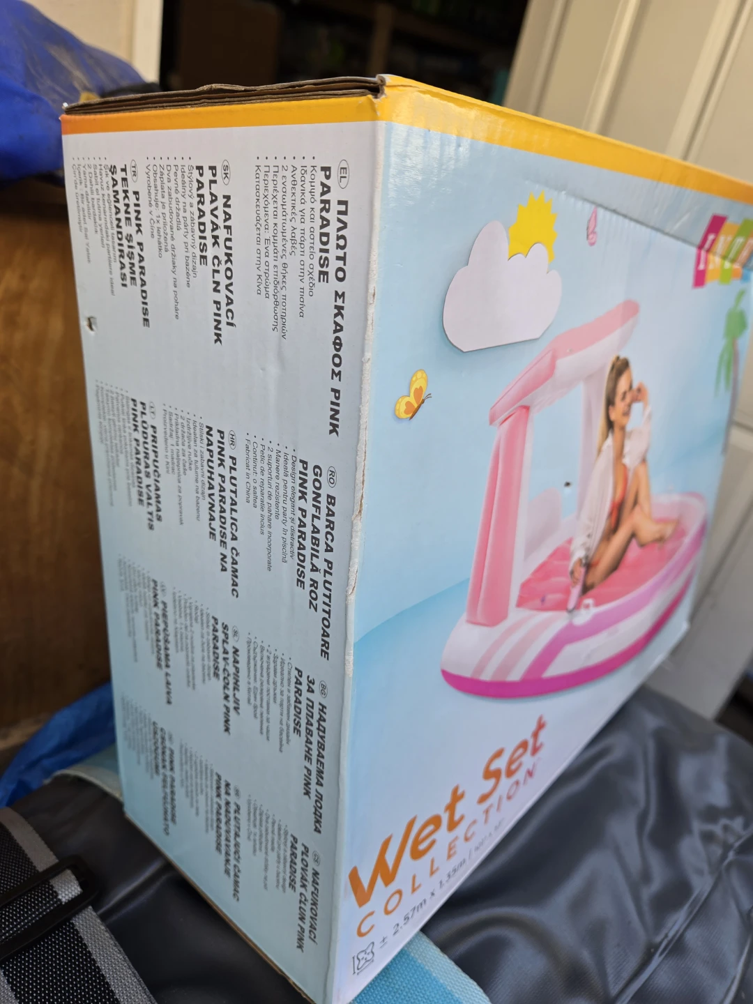 Brand new Pink inflatable boat matress floaty tube - photo 5