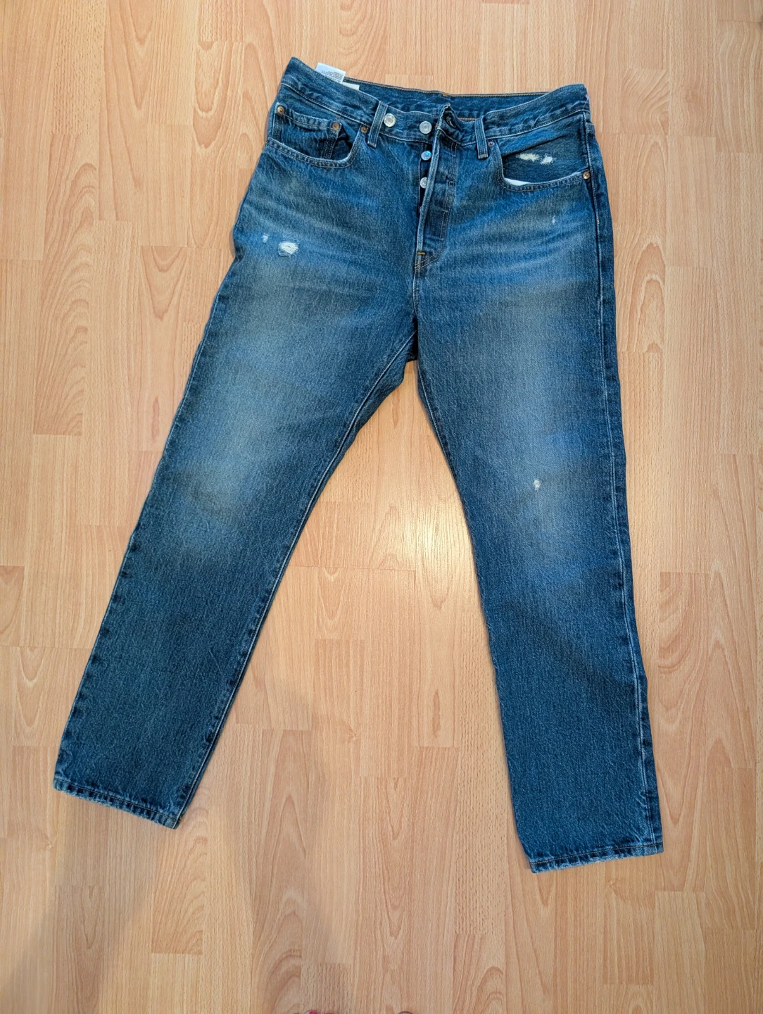 Levi's 501 Original Fit Button Fly Jeans - Medium Wash