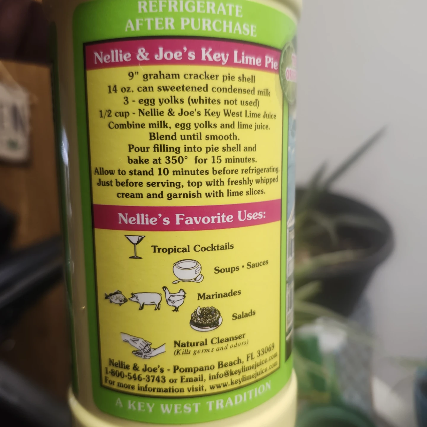 Nellie & Joe's Famous Key West Lime Juice - photo 3