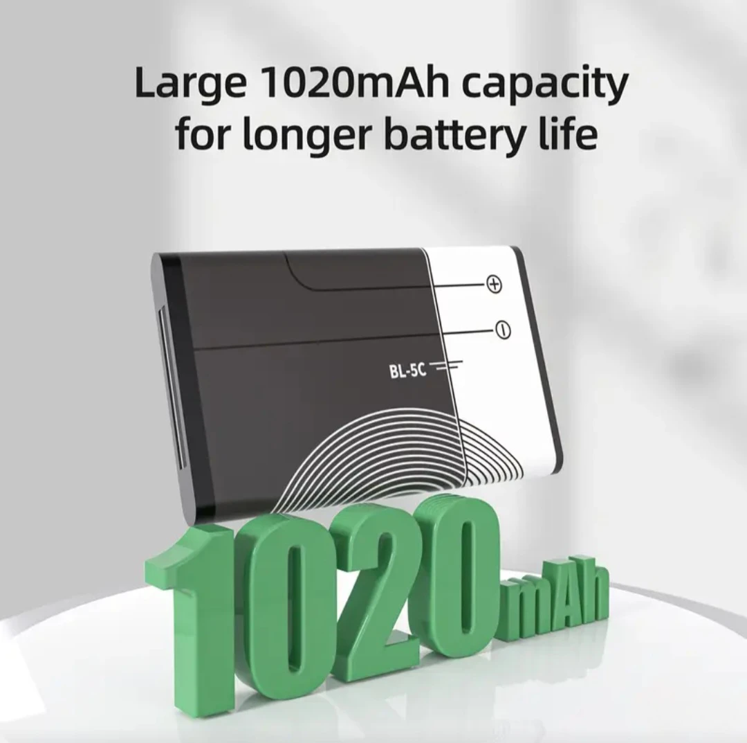 BL-5C 1020mAh Battery *Brand New*🔋 - photo 2