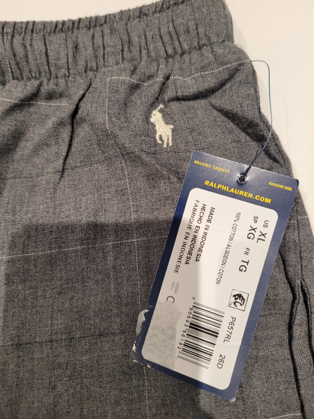 NWT Polo Ralph Lauren Pyjama Pants - XL - photo 2