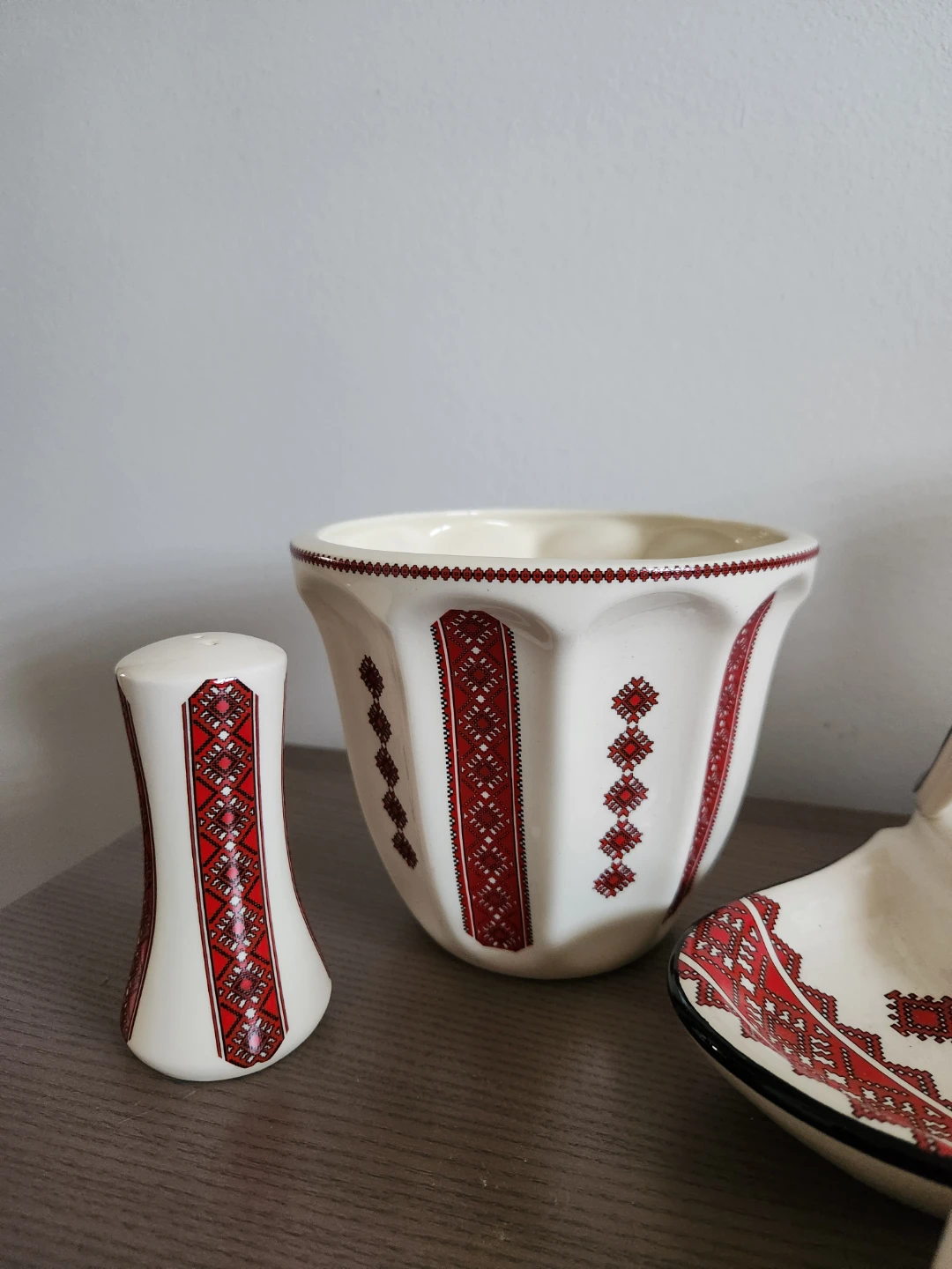 Ceramic Coffee Mug Set with Tray - photo 2