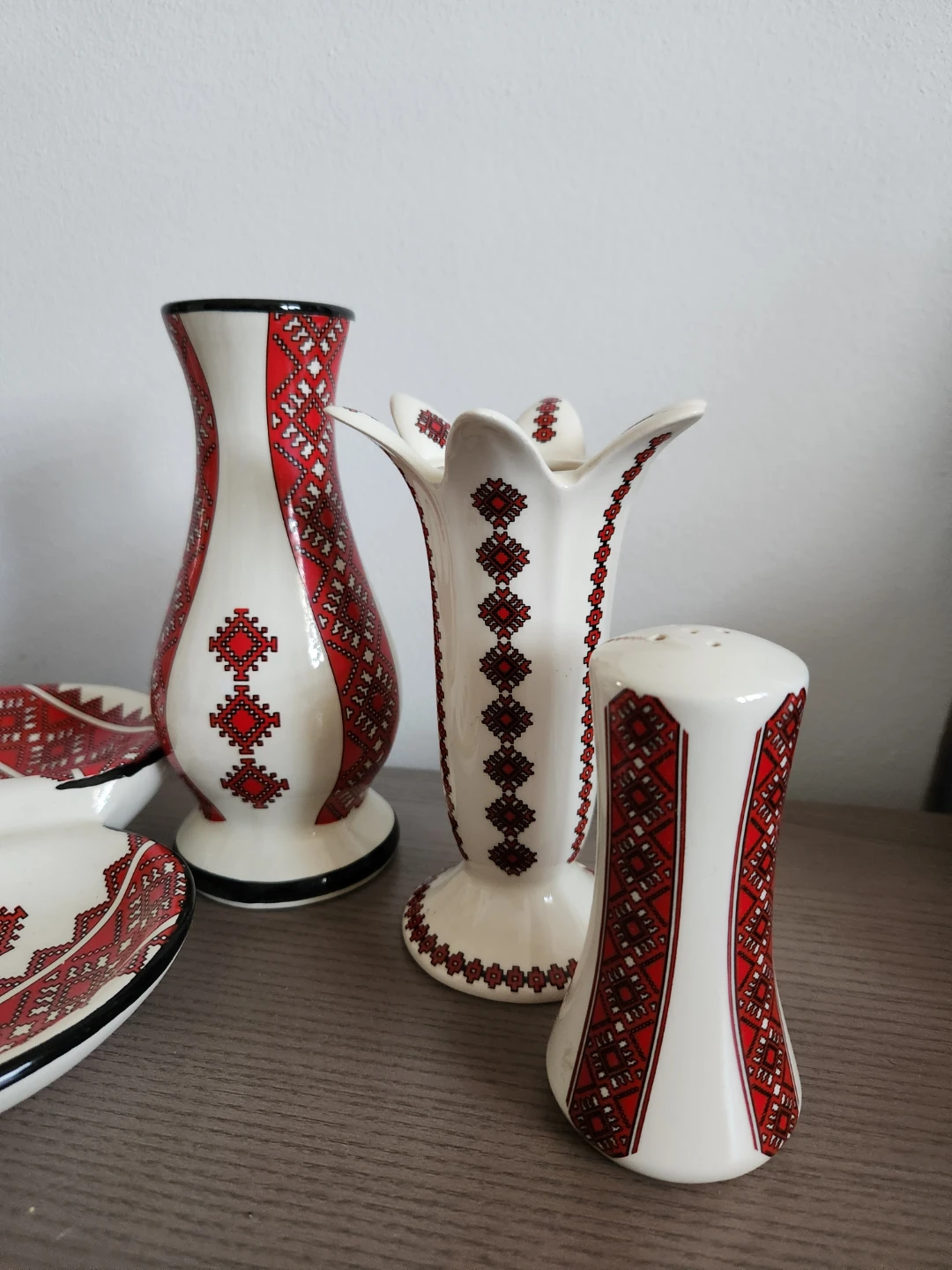 Ceramic Coffee Mug Set with Tray - photo 4
