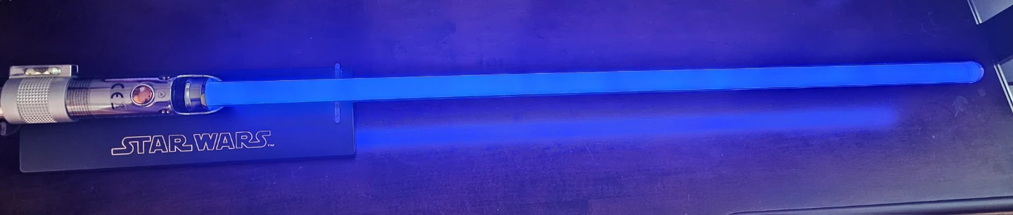 Star Wars anakin Lightsaber with display stand - photo 2