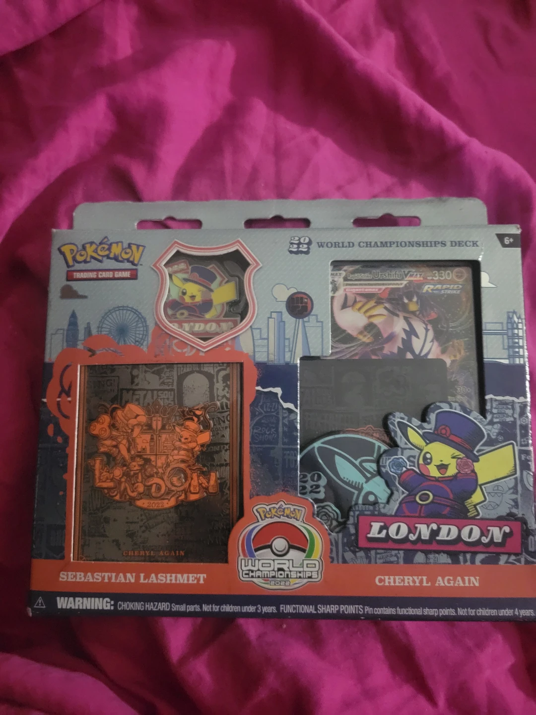 2022 World Champion Ship deck. Pokemon deck.