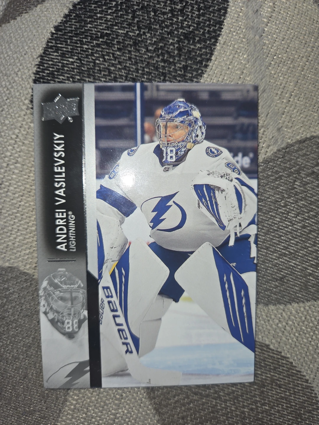 2021-22 Upper Deck Series 1 Hockey Card - Andrei Vasilevskiy